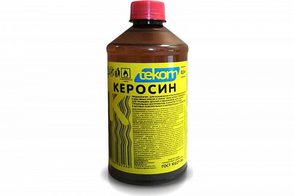 Нефтяной растворитель Tekom Керосин 0.5 л ПЭТ бутылка